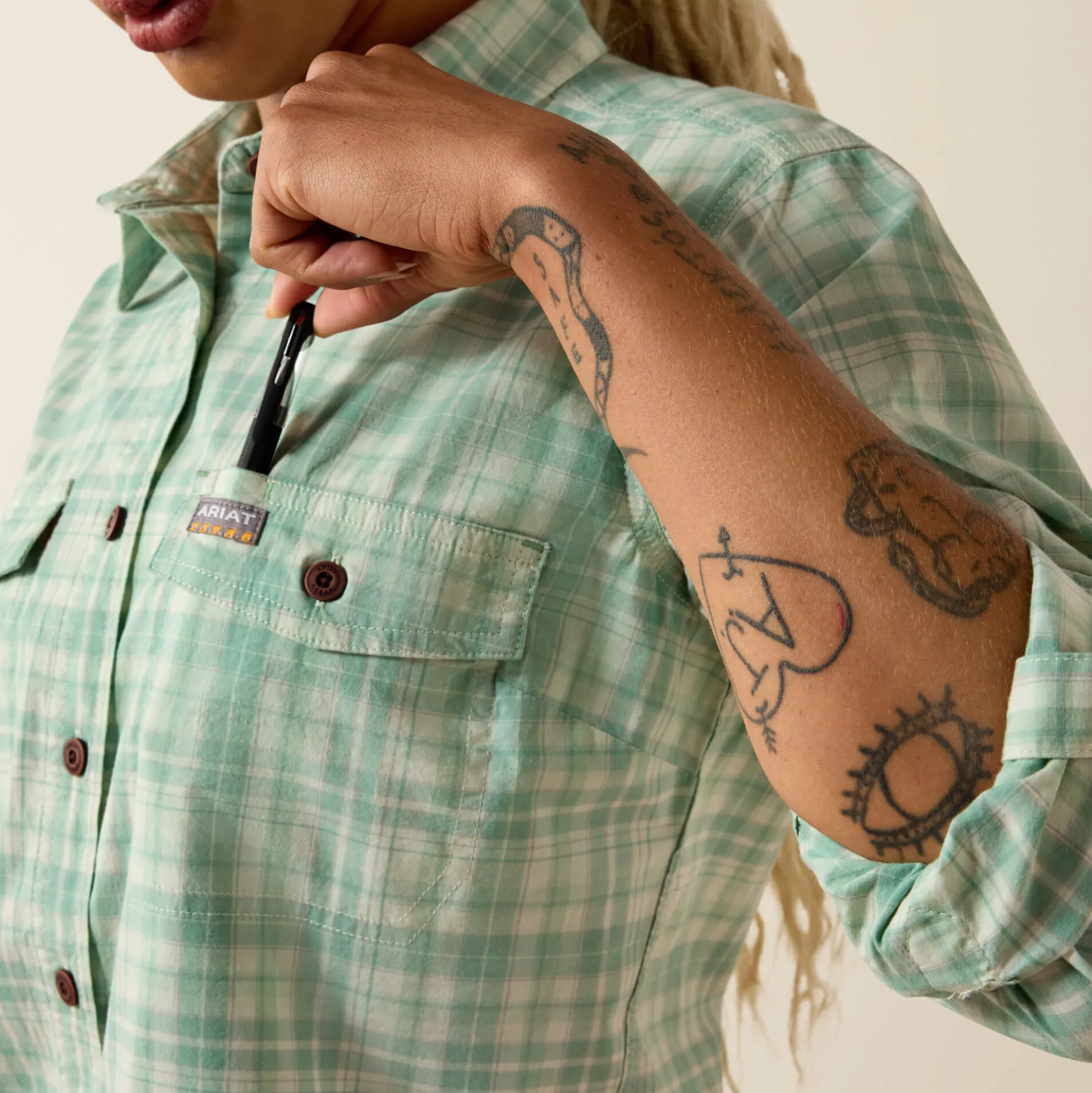 Rebar Made Tough DuraStretch Work Shirt