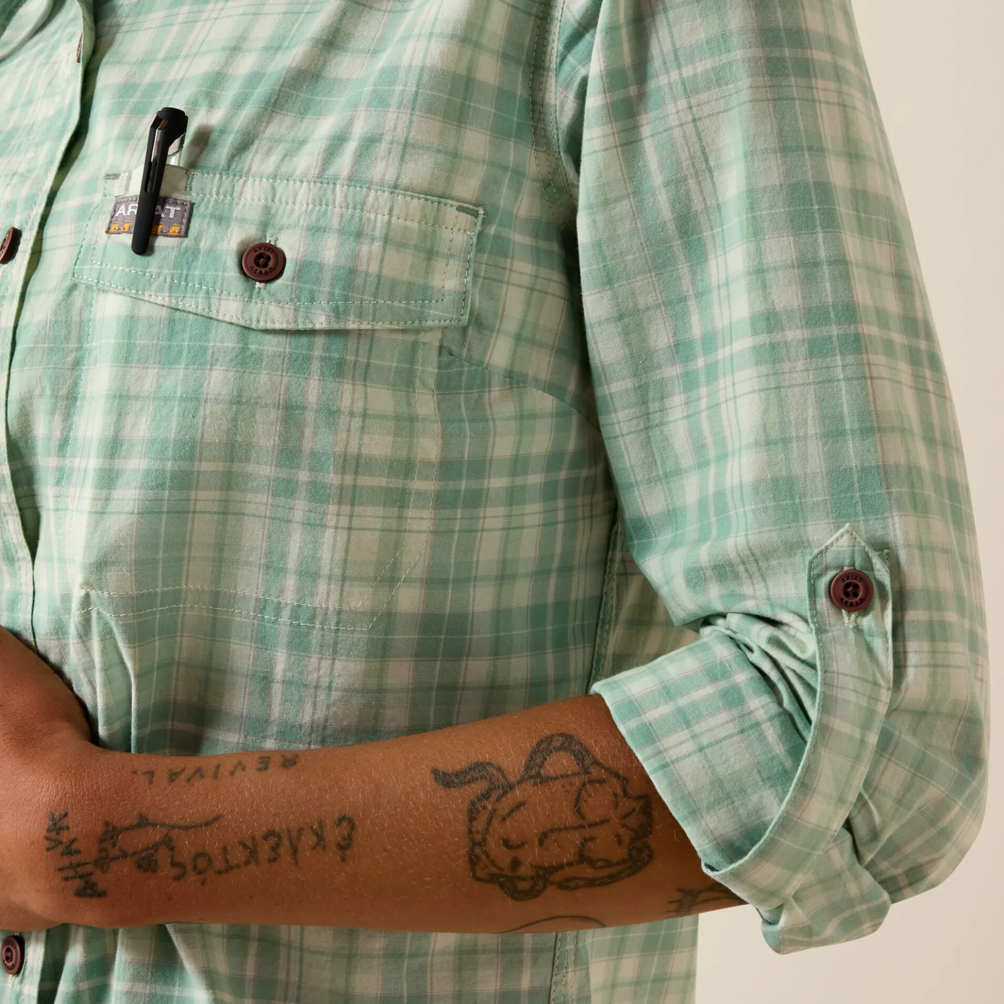 Rebar Made Tough DuraStretch Work Shirt