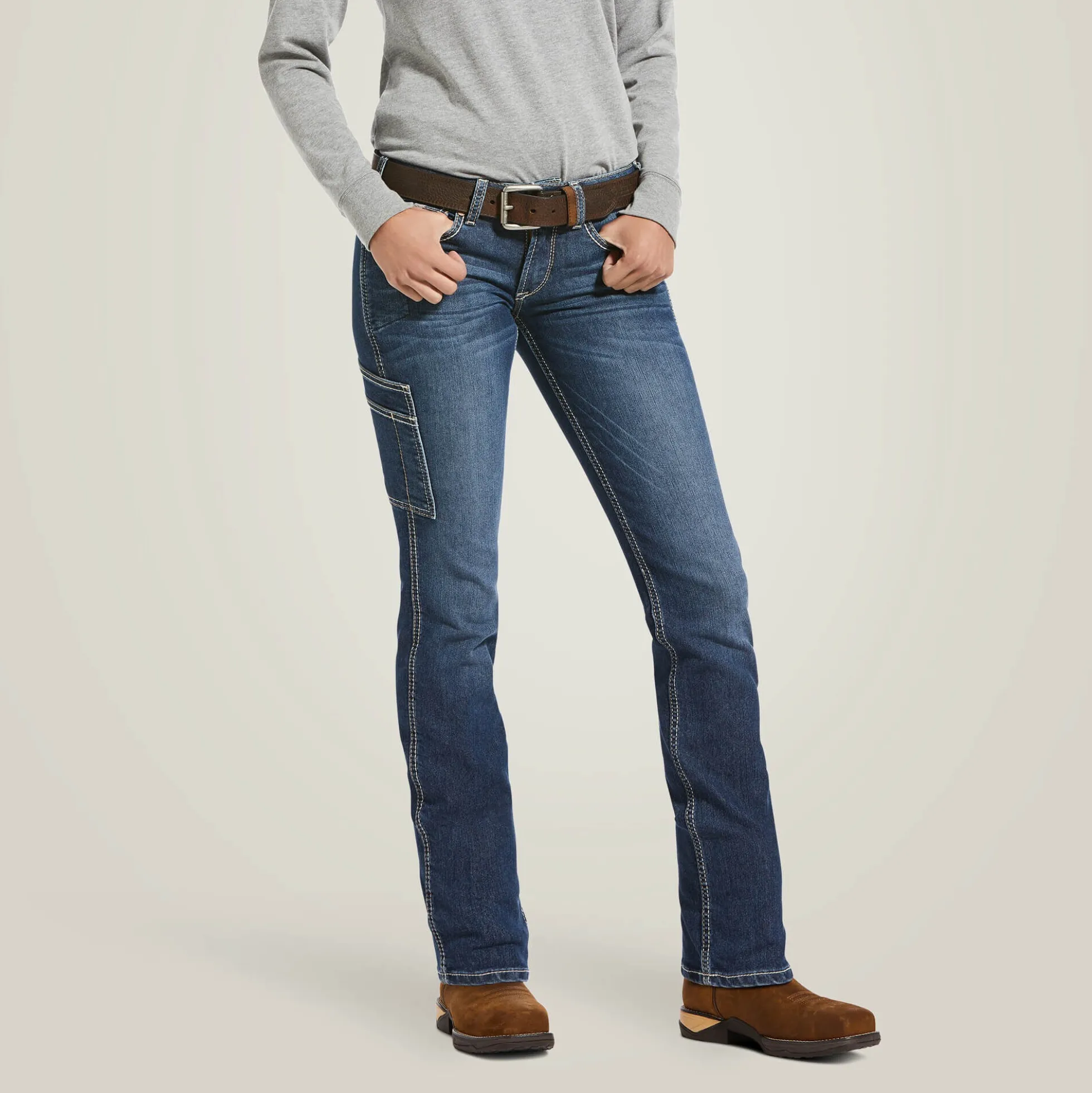 Rebar MR DuraStretch Riveter Straight Jean