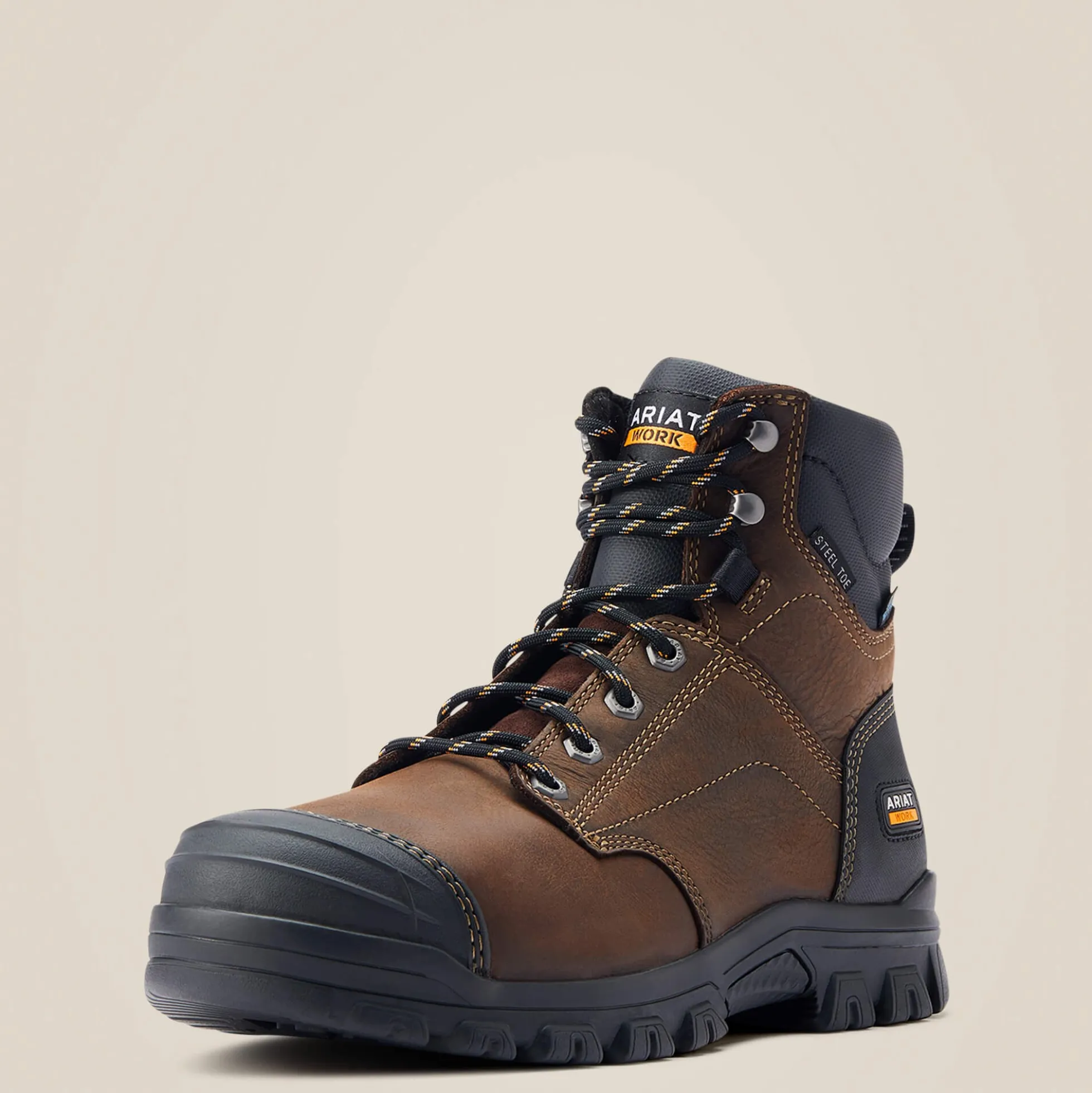Treadfast 6" Waterproof Steel Toe Work Boot